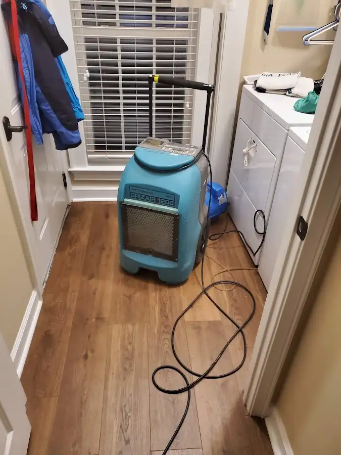 Commercial dehumidifier deployed for Flood Damage Cleanup in Idaho Falls