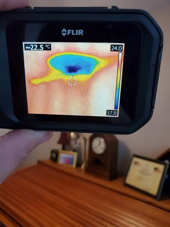 Thermal imaging inspection for water damage in Idaho Falls