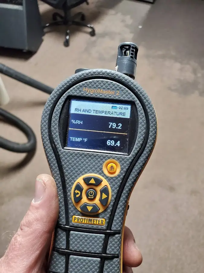 Moisture meter humidity assessment for Fire & Smoke Damage Restoration in Idaho Falls